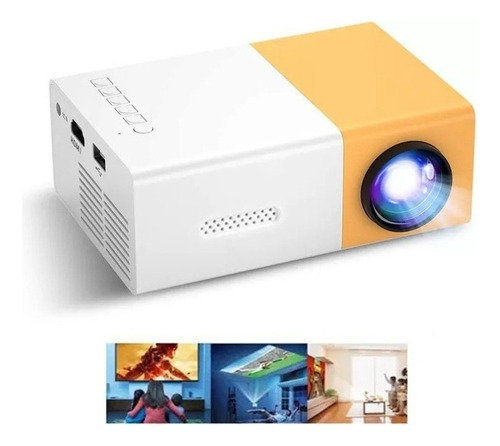 Portable Led Gift Projector 3d Home Theater Yg300 1