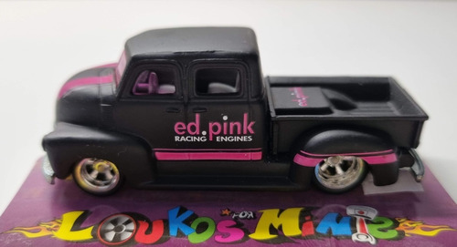 Hot Wheels Delivery '50s Chevy Truck Ed Pink Loose