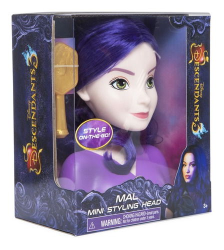 Disney Mal Mini Styling Head Descendants  Original Nueva