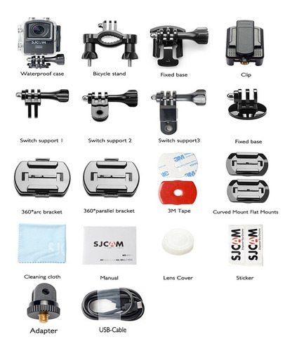 Sjcam M20 Air 1.5 Polegadas Câmera De Ação À Prova D'água