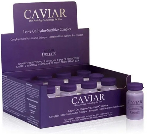 Ampollas Fidelite Complejo Hidronutritivo Caviar Caja X 12