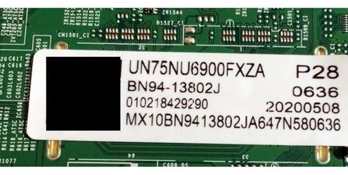 Kit Samsung Bn94-13802j Bn4400874c Cy-nn075hglv5h Un75nu6900 (Usado)