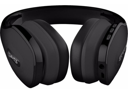 Fone De Ouvido Pulse Preto, Headphone Over Ear, Sem Fio, Blu