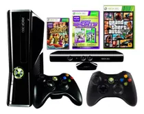 Comprar Xbox 360 Com Hd De 500gb + Kinect + 15 Jogos + 2 Controles Originais