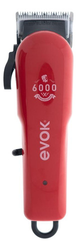 Máquina De Corte Evok Ev-hc-6000 Color Rojo