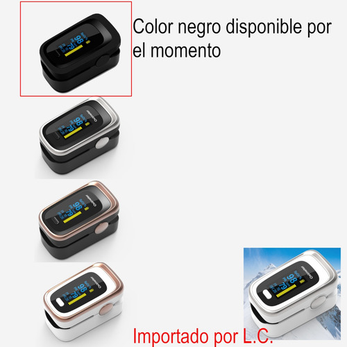 Oxímetro Saturador Pulsoximetro Profesional Monitoreo Fda Ce