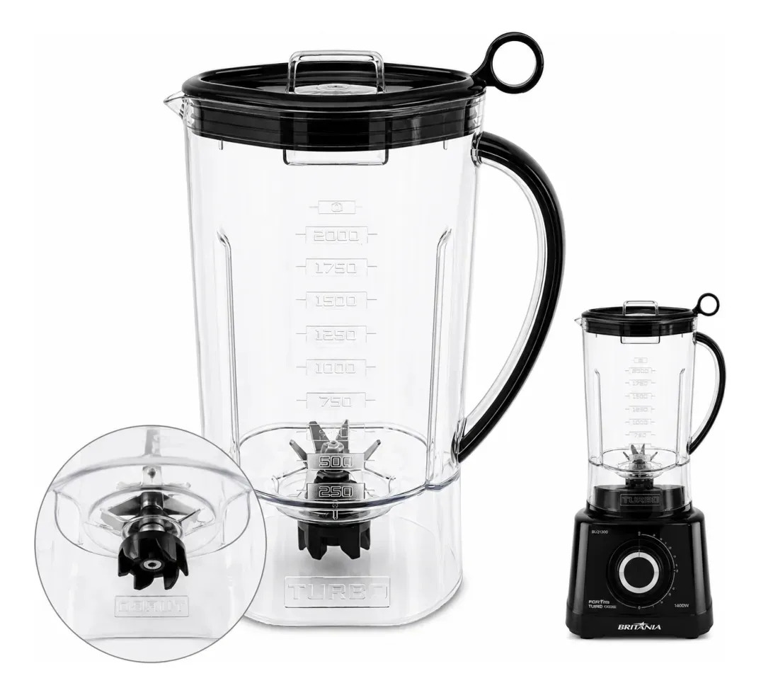 Copo para Liquidificador Britânia Blq1300 Com Tampa