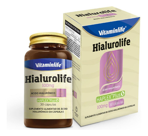 Hialurolife 100mg 30 Capsulas - Vitamin Life