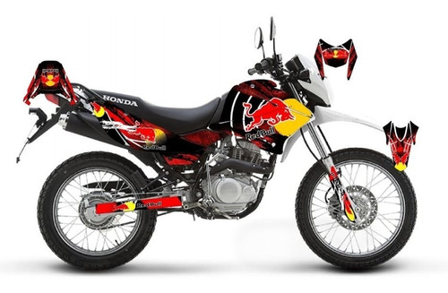 Kit Calcos Gráfica Honda Xr 150 Yamaha Xtz 125/250  28 Al 36