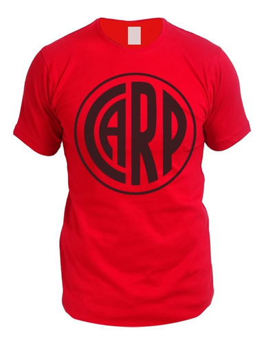 Remera De River Plate Carp / Sigla / Todos Los Talles Unisex