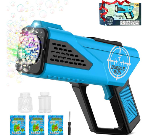 Máquina De Burbujas-pistola De Burbujas Para Niños Soplador 