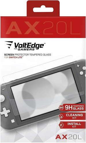 Mica Templada 9h Voltedge Ax20 L Nintendo Switch Lite