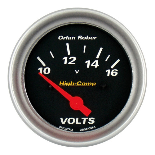 Voltímetro Línea High Comp Orlan Rober 12v