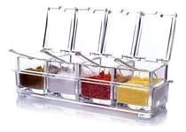 Comprar Porta Condimento Organizador Tempero Acrílico Cozinha