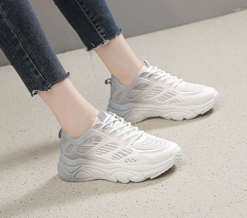 Zapatillas De Deporte De Mujer Zapatos Malla Transpirable
