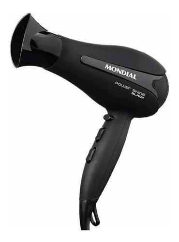 Secador De Pelo Mondial Sc-13 Power Black 2 Velocidades 