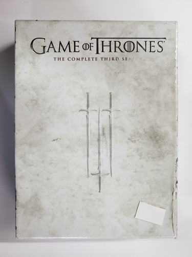 Game Of Thrones The Complete Third Season Dvd De Usa 5 Disc