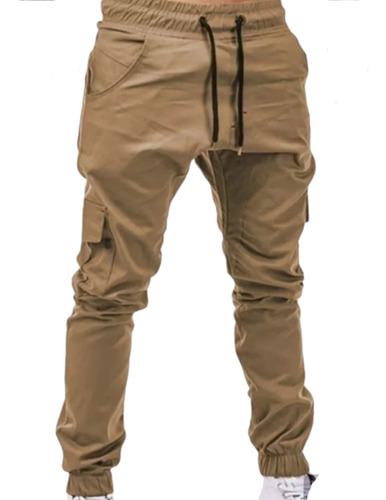 Pantalón Cargo Corte Jogger Para Hombre