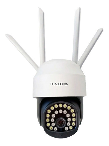 Imagen 1 de 4 de Camara Exterior De Seguridad Ip Wifi Robotica Ptz 4 Antenas