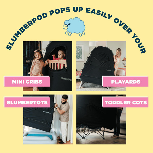 Blackout Sleep Tent Slumberpod Para Bebés Y Niños Pequeños