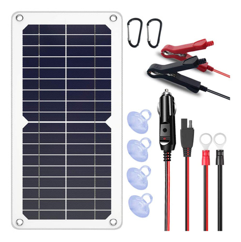 Sunapex Cargador Y Mantenedor De Bateria Solar Portatil De 1