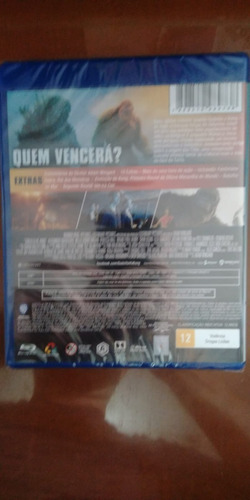 Imagem 2 de 3 de Blu-ray Godzilla Vs Kong (novo)