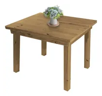 Comprar Mesa Comedor Madera Maciza Moderna Pata Recta 100x80 Sajo