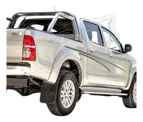 Toyota Hilux 2005 A 2009 Silver Degrade
