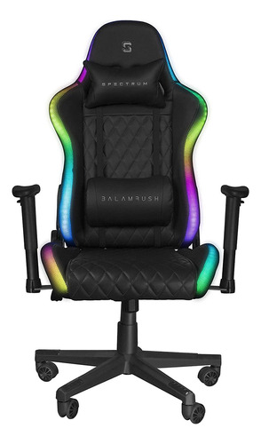 Silla Gamer Balam Rush Rgb Tela Reclinable Br-931267