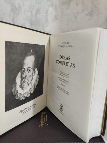 Miguel De Cervantes Saavedra, Obras Completas. Ed. Aguilar