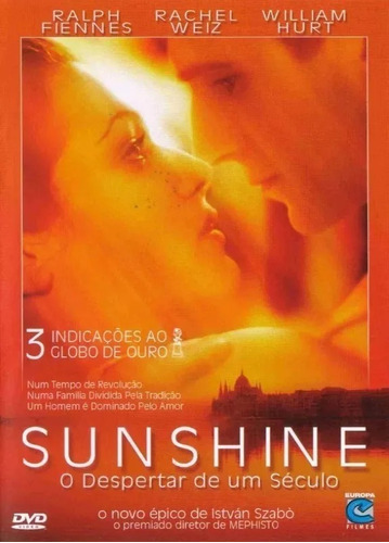 Dvd Sunshine O Despertar De Um Século - Rachel Weiz Lacrado