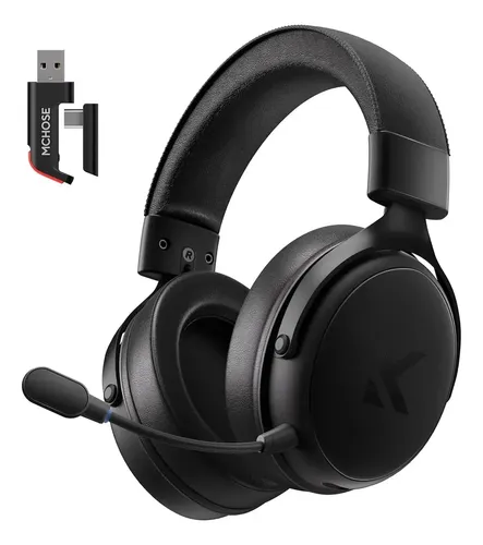 Fone De Ouvido Sem Fio V9 Pro Mchose Tri-mode Wireless Gamer Preto