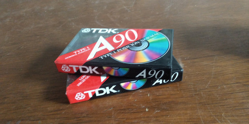 Cassettes Vírgenes Tdk 90 Minutos Precio Por Cada Uno