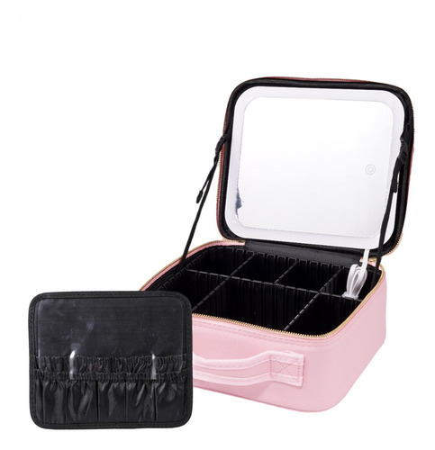 Bolsa De Maquillaje Con Espejo Bolsa Organizadora De Viaje P
