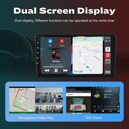 Qp Radio Estéreo Android Para Hyundai Elantra 2016-2018