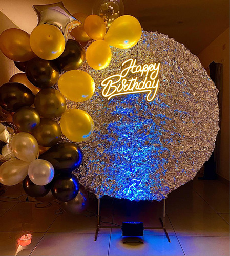 Alquiler Livings Para Eventos Y Deco Globos.luz Led Y Neon