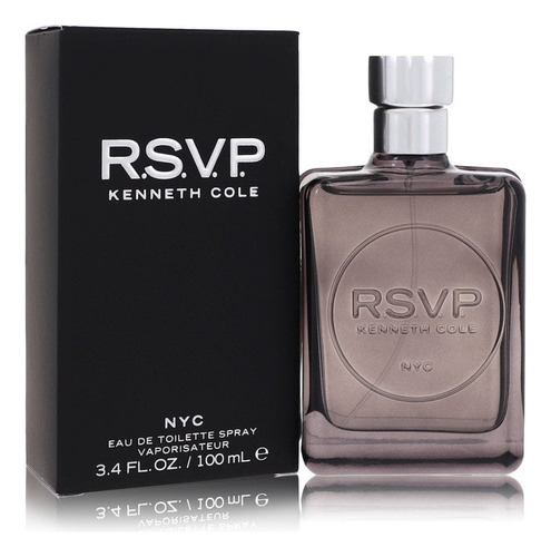 Set 3 Edt 3.4 Onzas Rsvp Por Kenneth Cole Para Hombre En