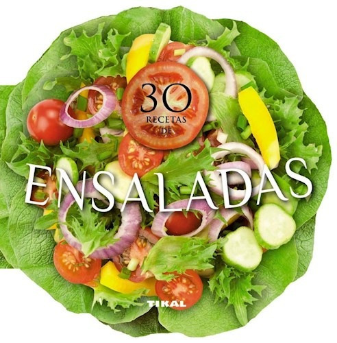 Libro 30 Recetas De Ensaladas De Vv.aa