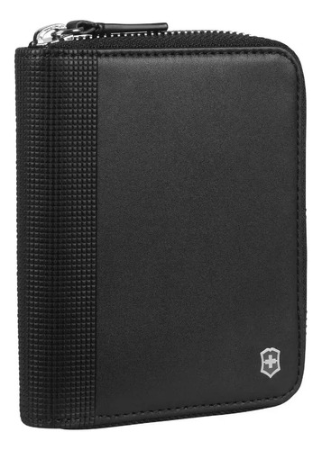 Billetera Victorinox Altius Alox Clutch Cuero Cierre Rfid