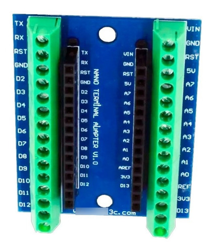 Screw Shield Compatible Con Arduino Nano Expansion Terminal