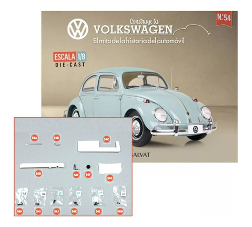 Construye Tu Volkswagen Escarabajo 1/8 - Entrega N° 54 