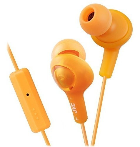 Jvc Hafr6d Gumy Plus Auriculares Naranja