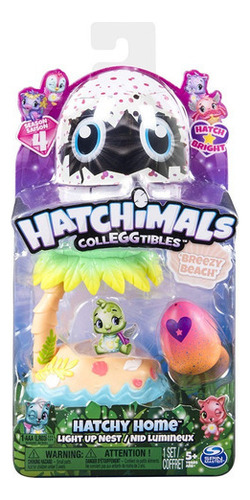 Hatchimals Hatchy Home Breezy Beach Juguetería El Pehuén