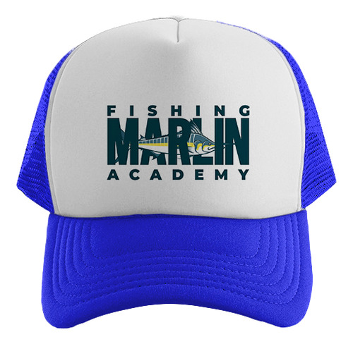 Gorra Trucker Diseños Pesca Fishing Marlin  Estampada