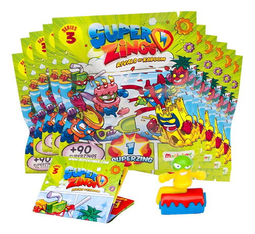 Super Zings Serie 3 Pack 10 Sobres