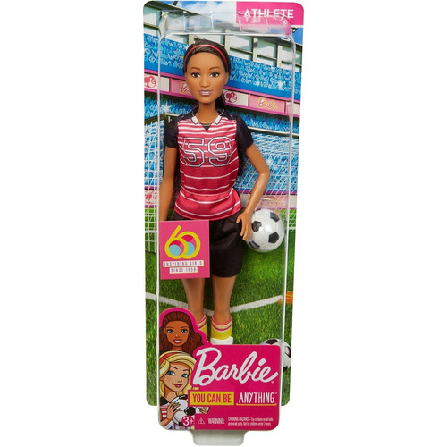 Martelaar Religieus Bron Nova Boneca Barbie Quero Ser 60 Anos Atleta Mattel Gfx23 | Parcelamento sem  juros