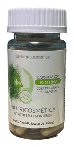 Set Control Caída Shampoo De Ortiga, Biotina Y Colágeno Caps