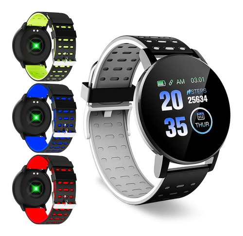 Reloj Smartwatch Inteligente Fitness Ritmo Cardiaco Otec