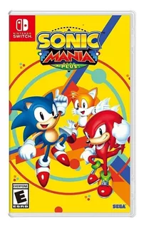 Sonic Mania Plus Sonic Mania Standard Edition SEGA Nintendo Switch Físico