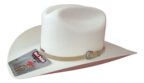 Sombrero Vaquero 300 X Marca West Point Natural Hoja Arroz